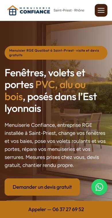 Design 1 sur téléphone