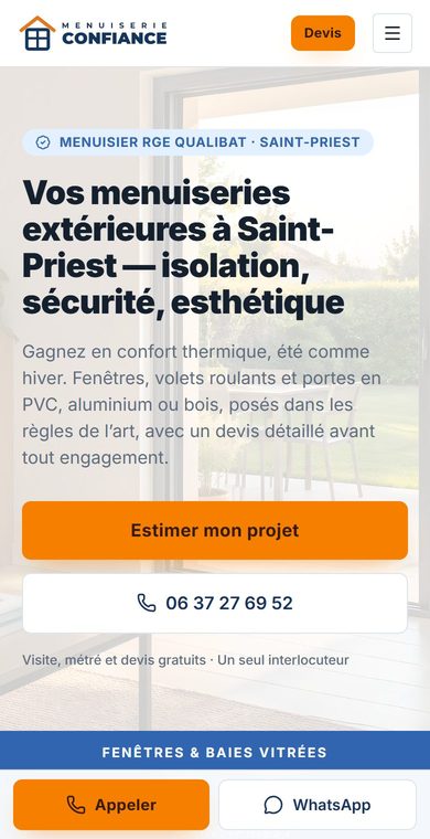 Design 6 sur téléphone